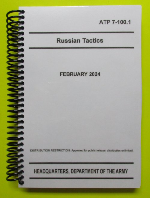 ATP 7-100.1 Russian Tactics - 2024 - BIG size - Click Image to Close